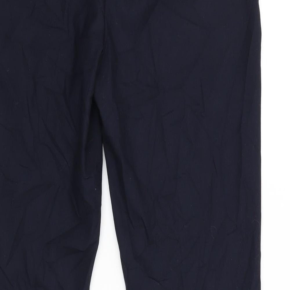 Autograph Womens Blue Trousers Size 8 L27.5 in