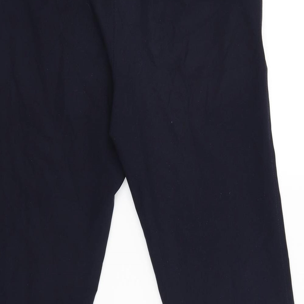 Marks & Spencer Womens Blue Trousers Size 32 L31 in