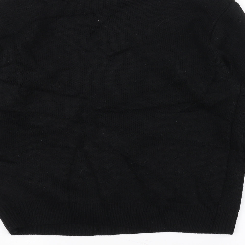 Tenki Womens Black Knit Pullover Jumper Size M
