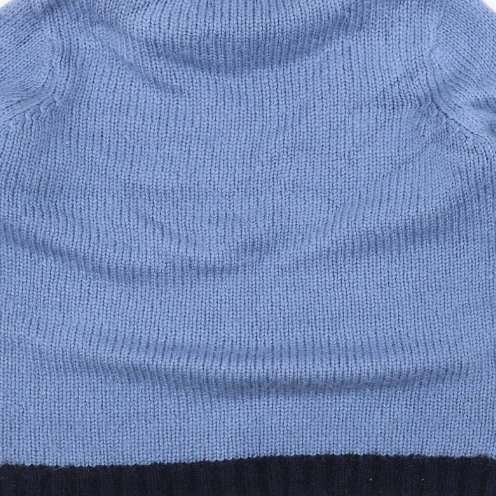 M&Co Womens Blue Pullover Jumper Size 14