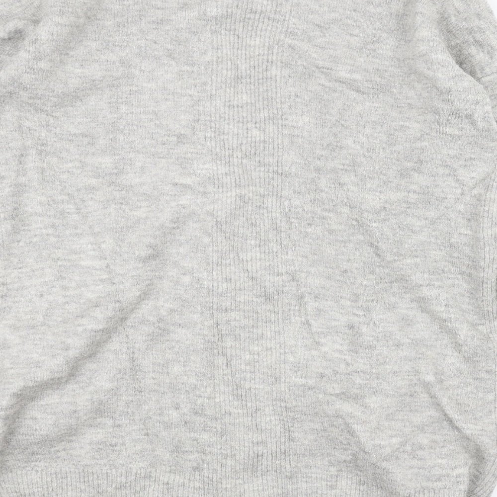 Preworn Womens Grey Knit Jacket Coatigan Size S