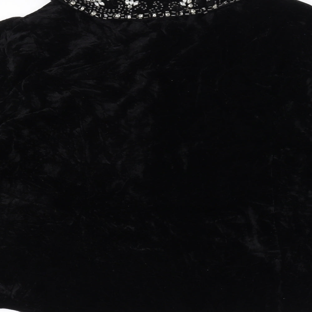 Fusion Womens Black Jacket Size L