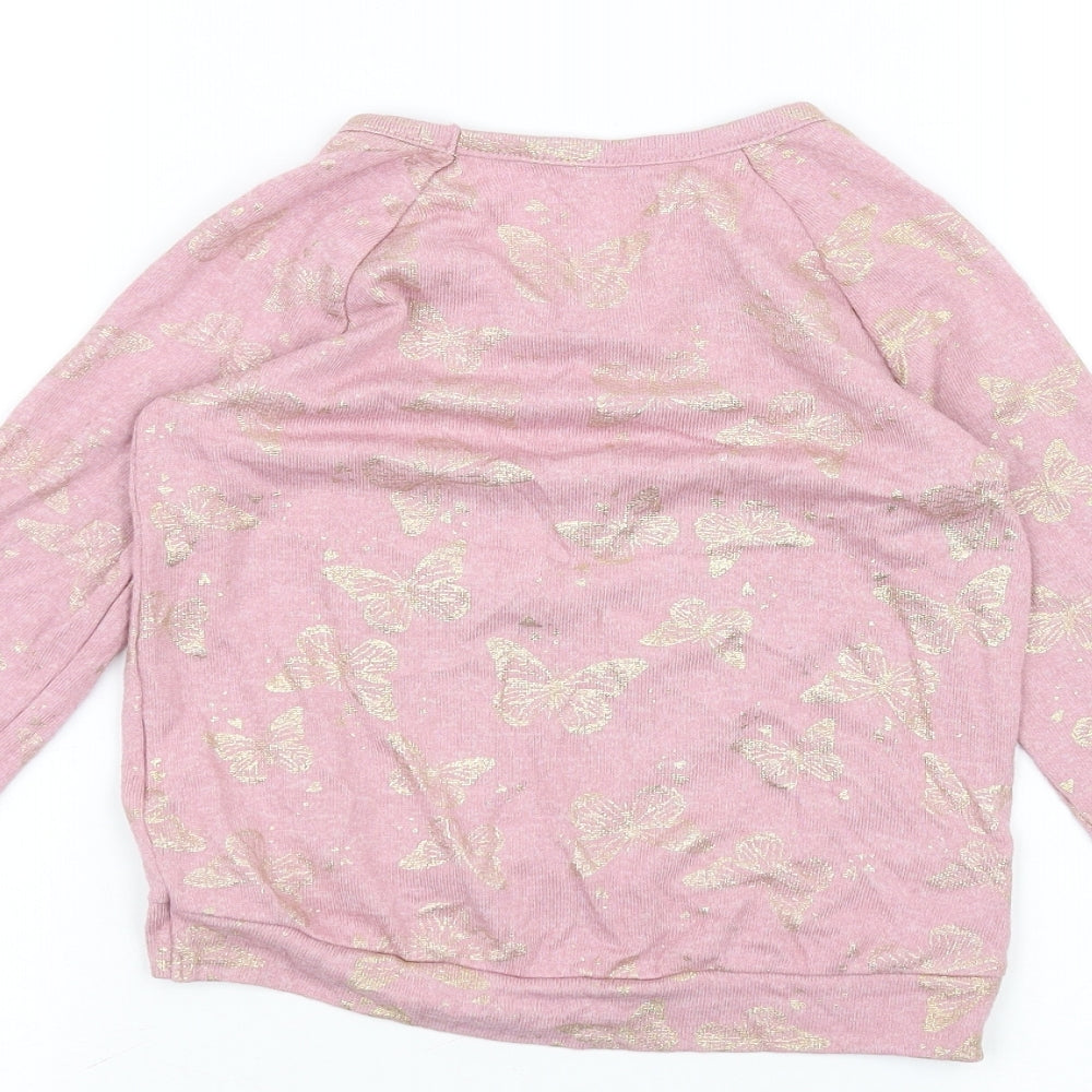 Epic Threads Girls Pink Pullover Jumper Size 5 Years