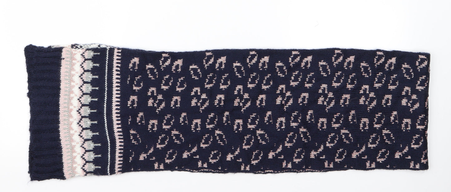 Preworn Womens Blue Scarf