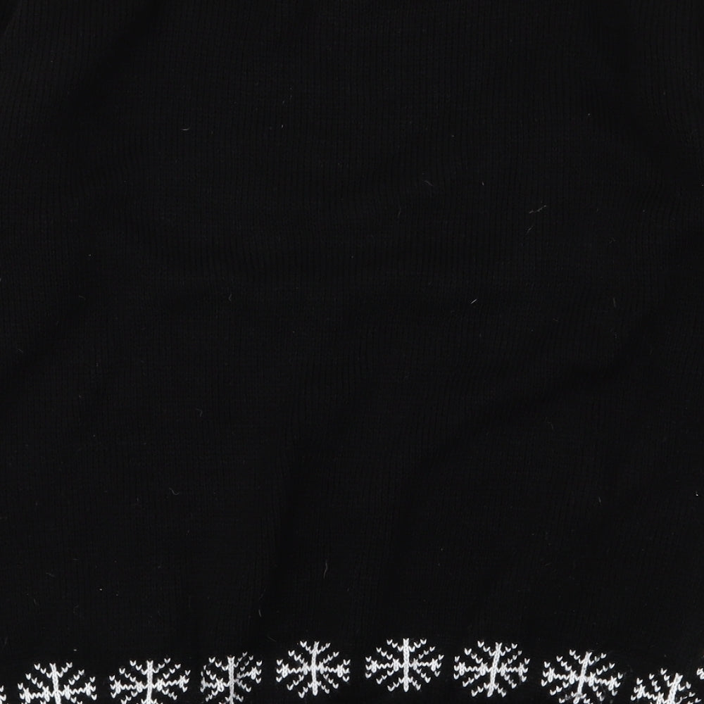 In the Style Womens Black Pullover Jumper Size M