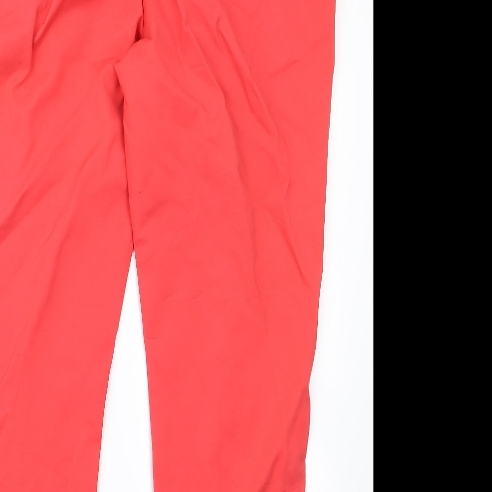 F&F Womens Pink Trousers Size 10 L24 in