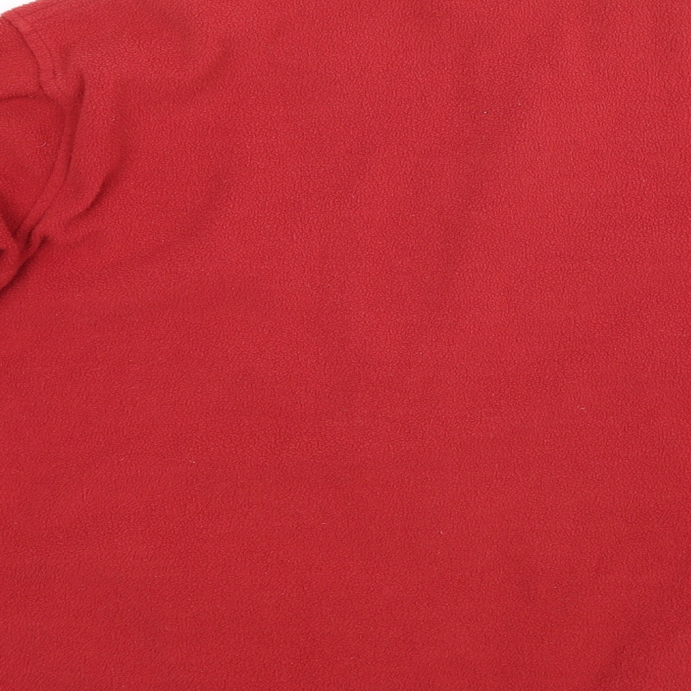 Cotton Mens Red Jacket Size S