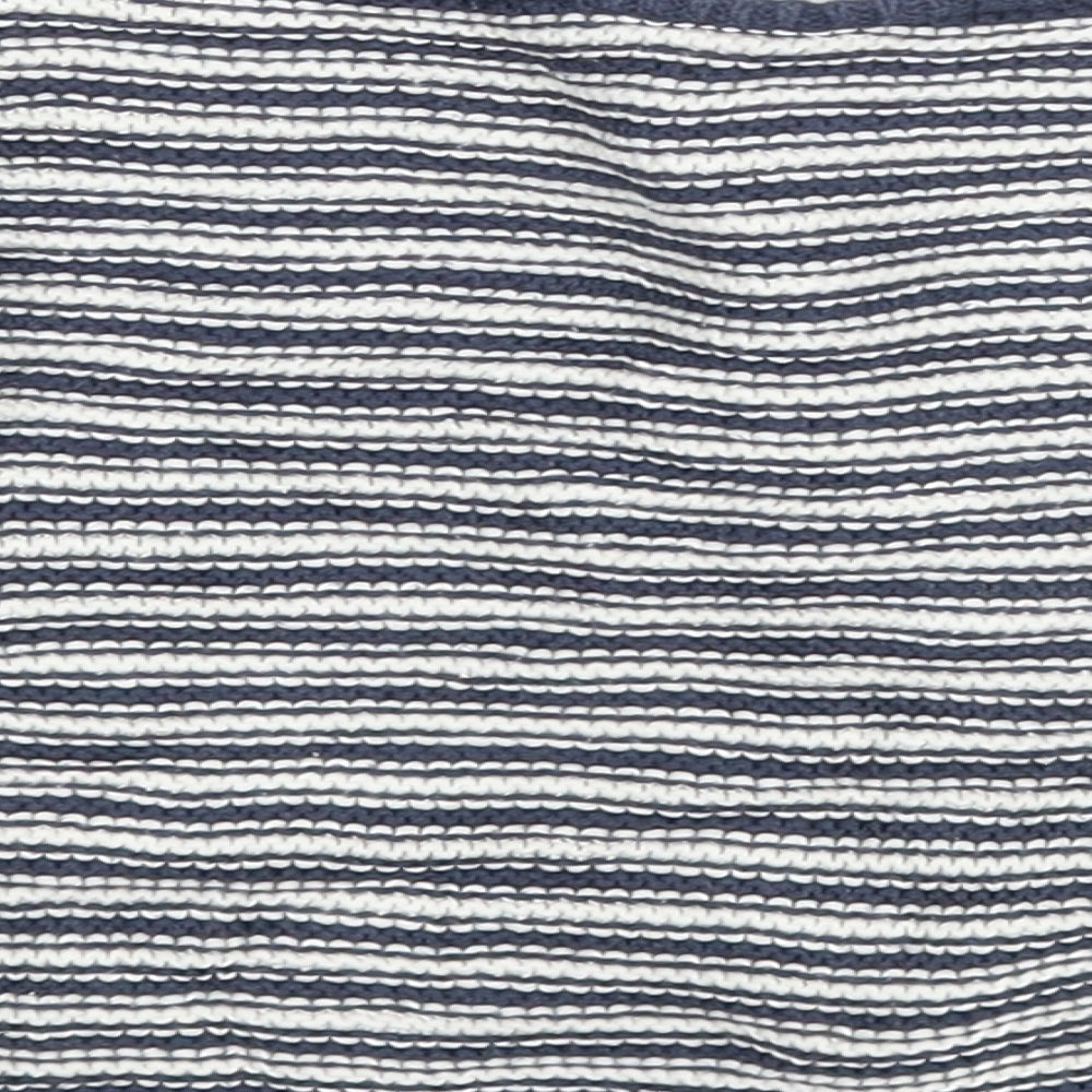 Marks & Spencer Baby Blue Striped Cardigan Jumper Size 9-12 Months