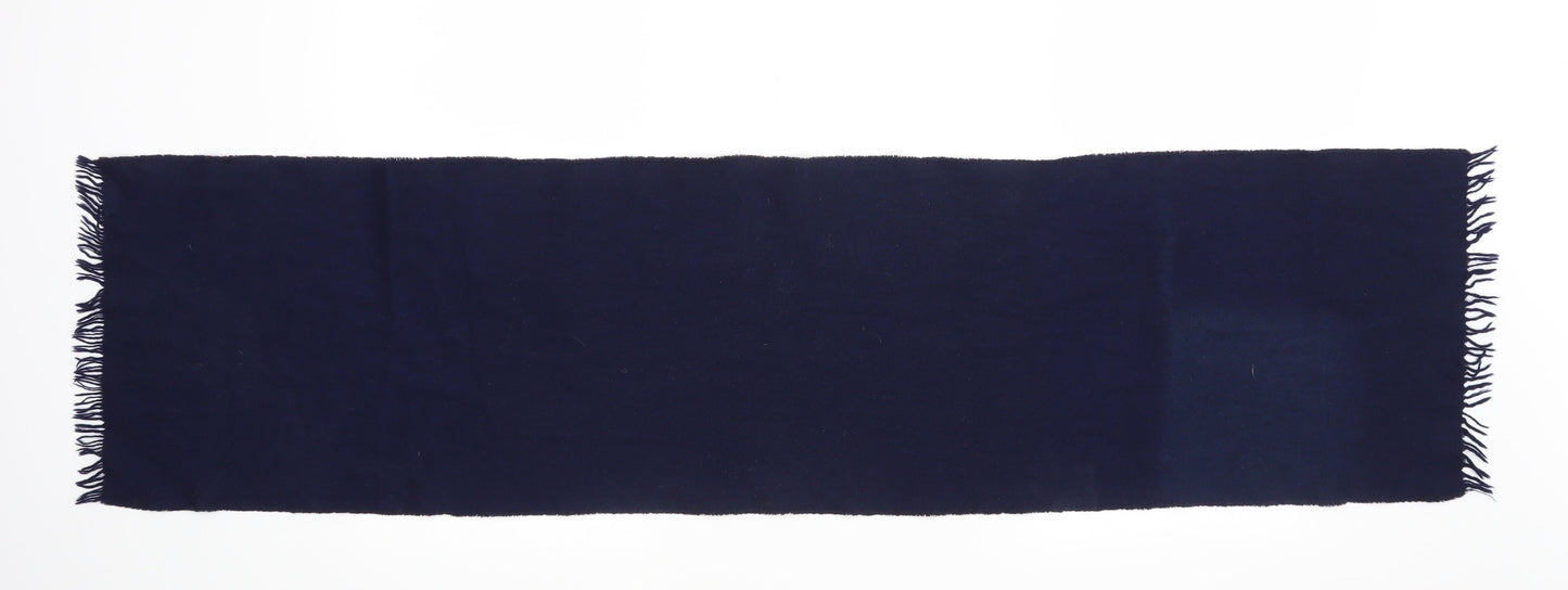 Preworn Unisex Blue Scarf