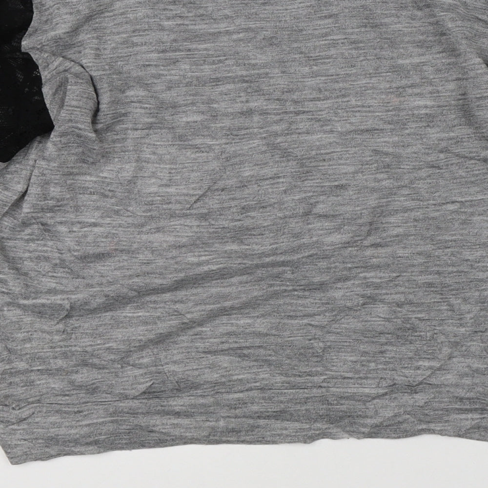 Zara Womens Grey Pullover Jumper Size M