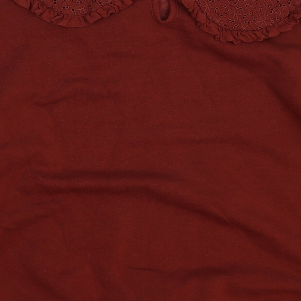 George Womens Brown Pullover Sweatshirt Size S