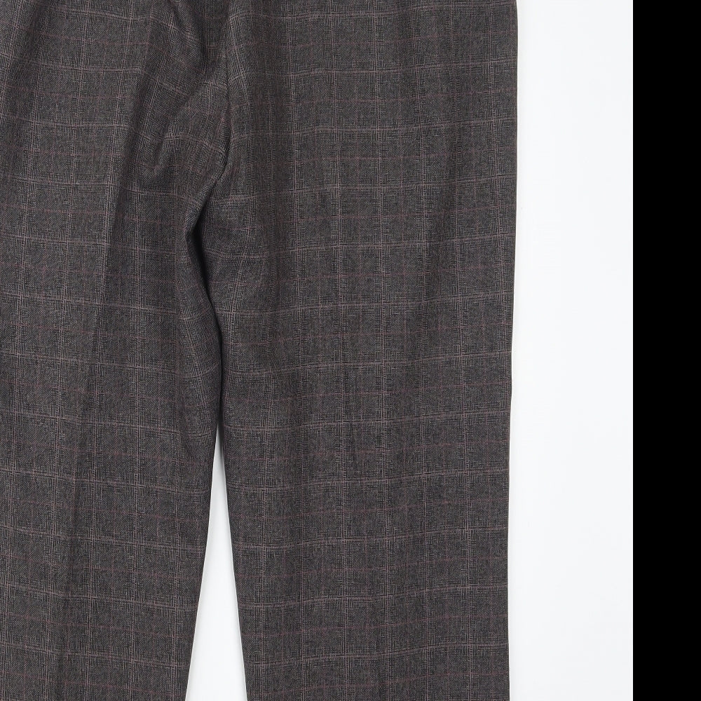 Classics Womens Brown Trousers Size 18 L25 in