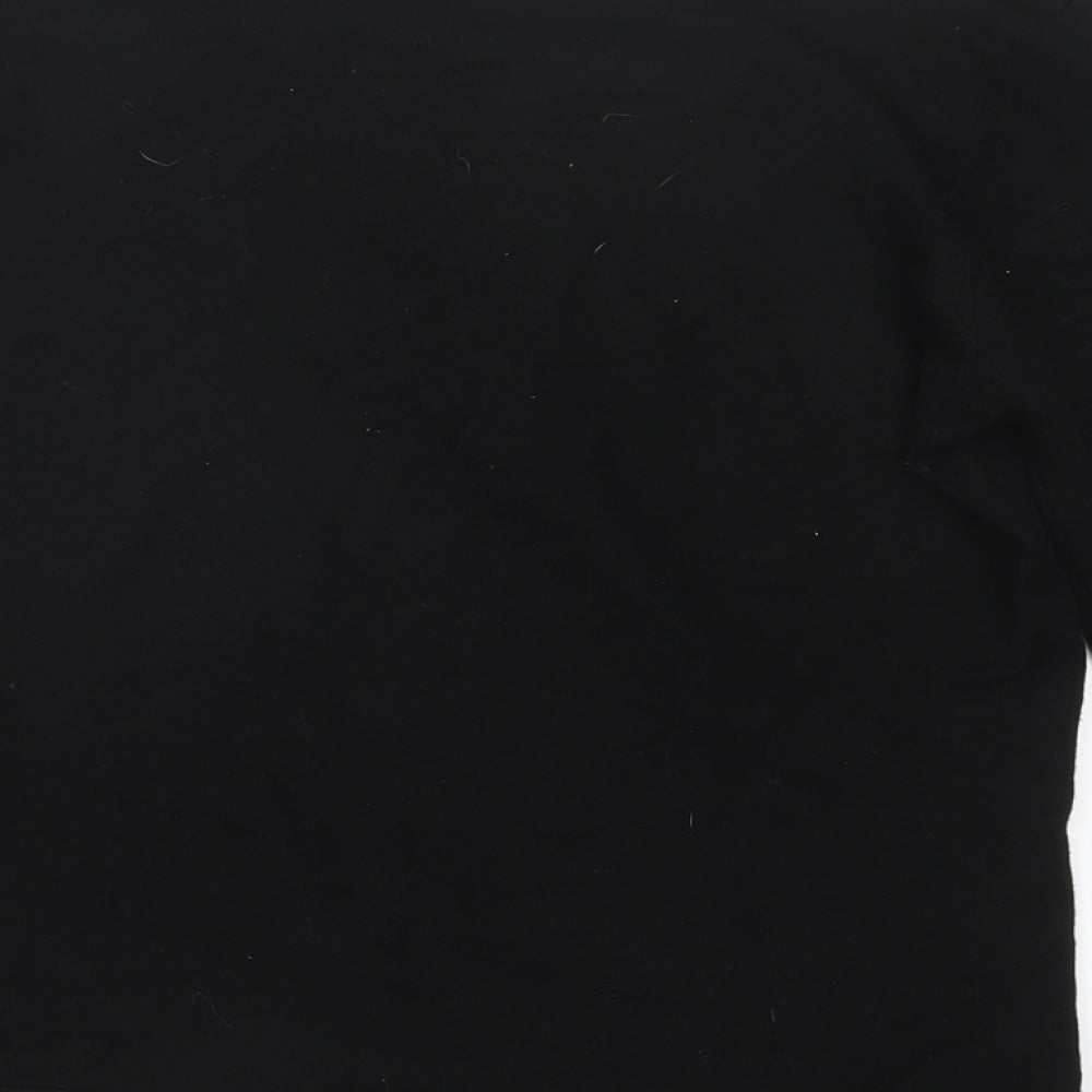 Bonmarché Womens Black Knit Pullover Jumper Size S