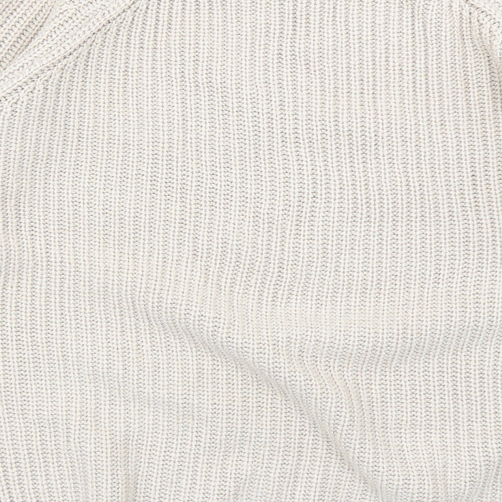 ASOS Womens Beige Knit Pullover Jumper Size 6