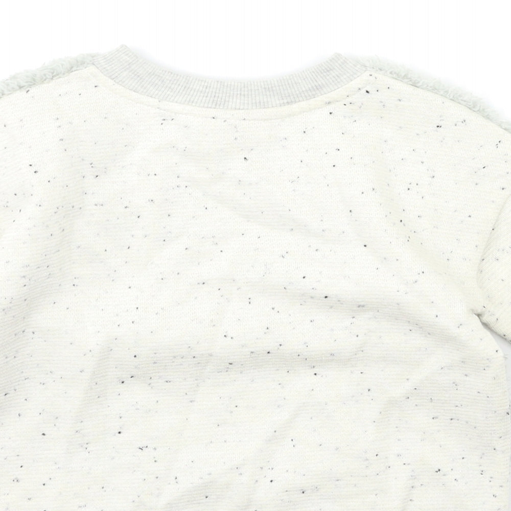 Hullabaloo Girls Grey Pullover Sweatshirt Size 2-3 Years