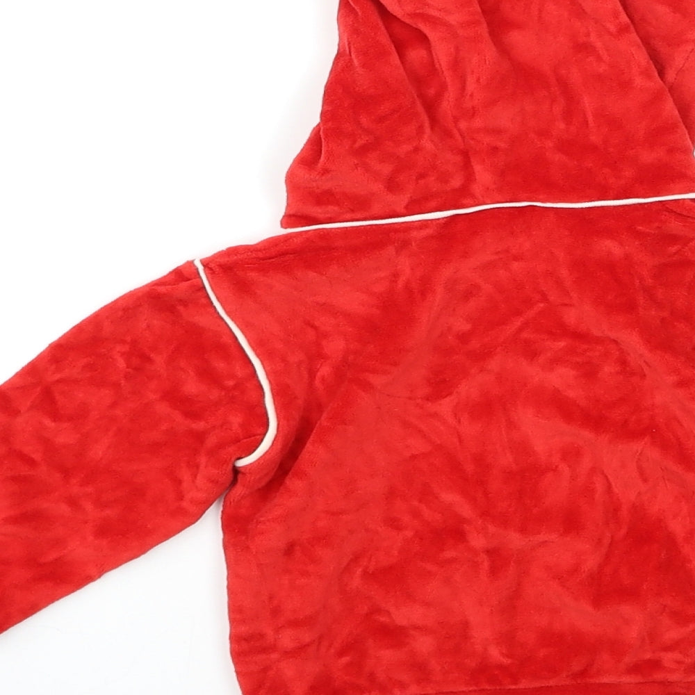 OZONA Girls Red Full Zip Hoodie Size 2 Years