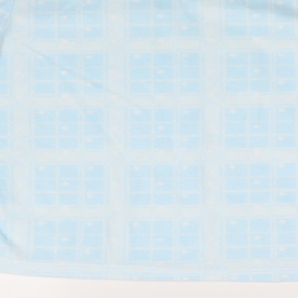 Bonmarché Womens Blue Argyle/Diamond Pullover Sweatshirt Size 20