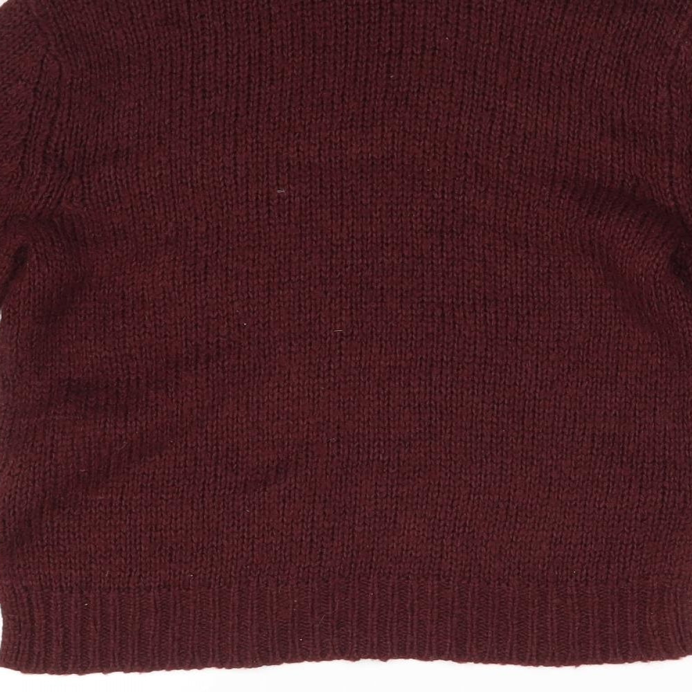 New Look Girls Brown Pullover Jumper Size 9 Years