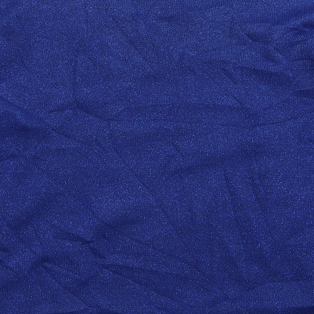 Bonmarché Womens Blue Knit Pullover Jumper Size M