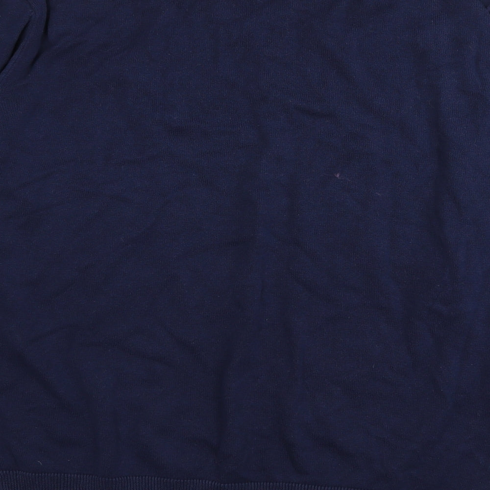 Asda George Mens Blue Pullover Jumper Size M
