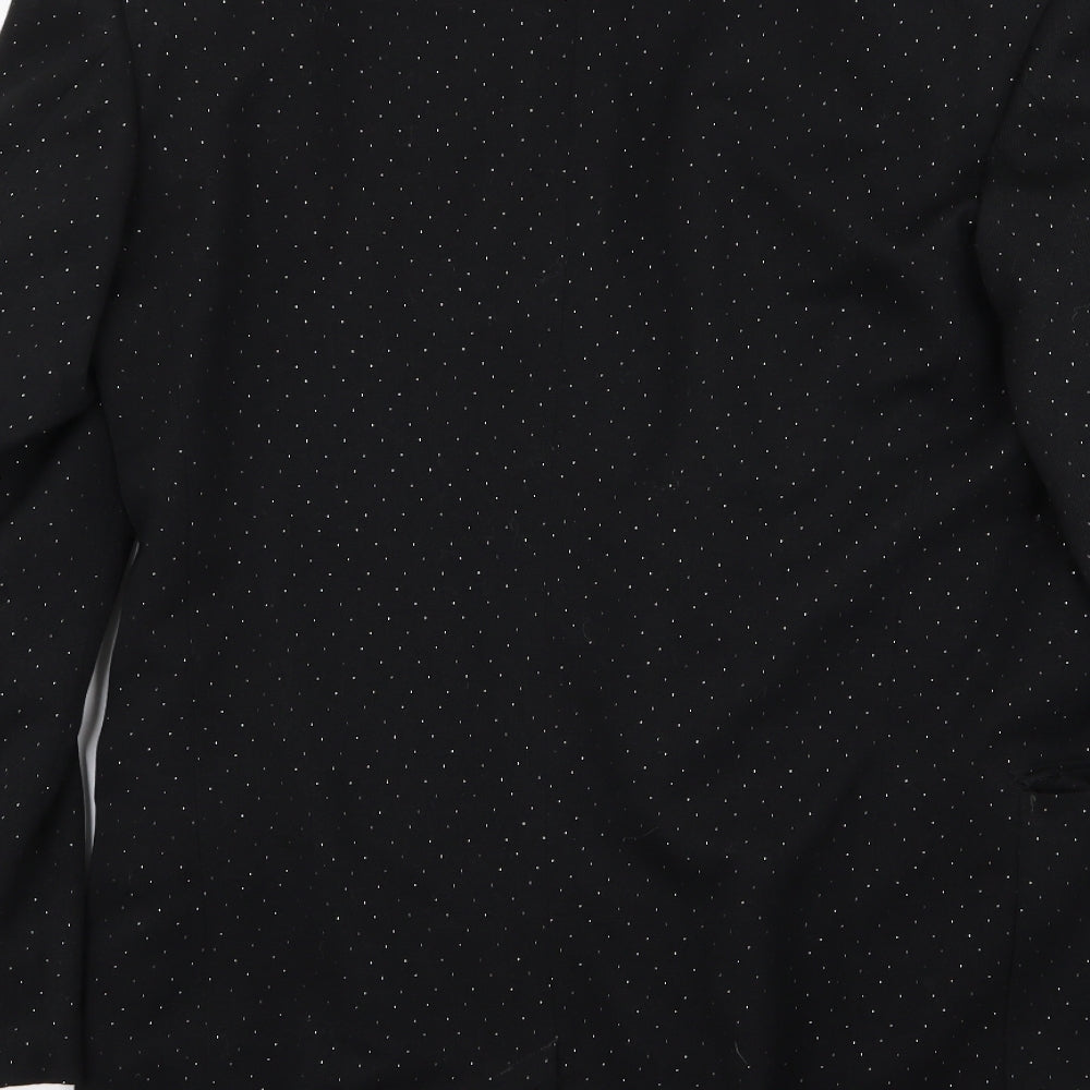 thispoons liverpool home Mens Black Polka Dot Jacket Blazer Size 38