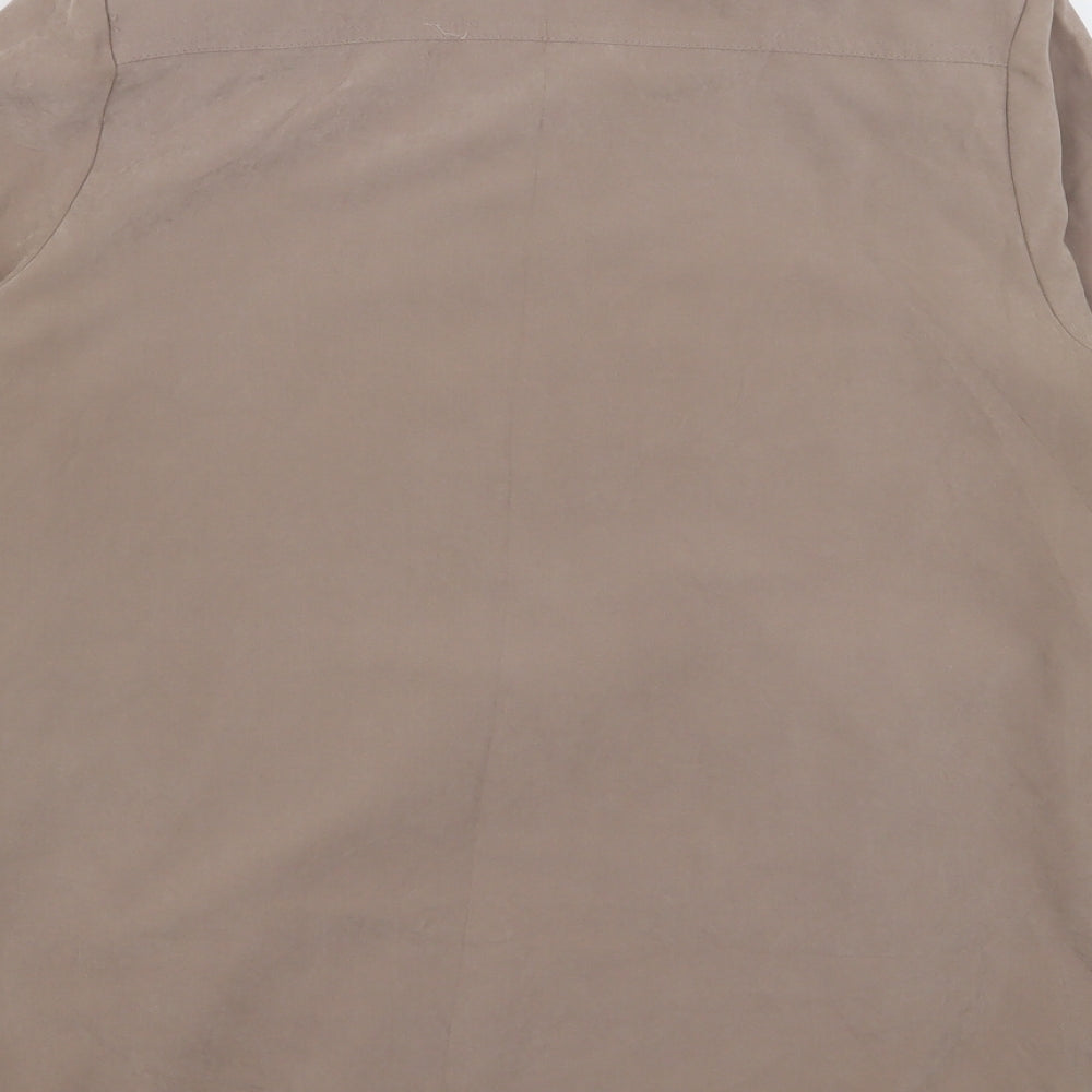 klassik Womens Brown Jacket Size 12