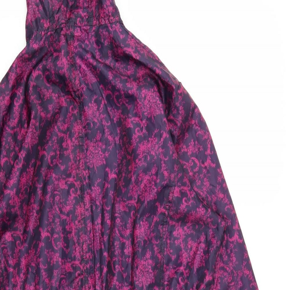 JBC Collection Womens Pink Floral Jacket Coat Size M