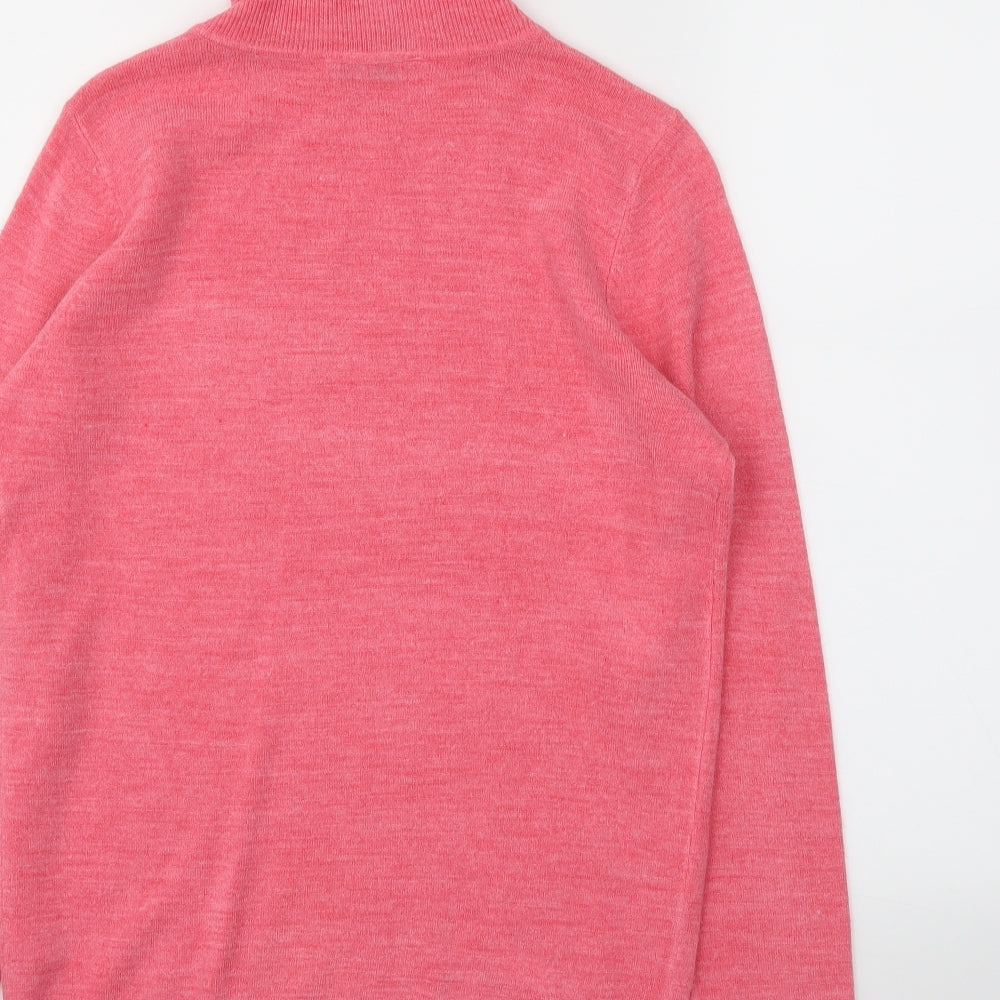 love knitwear Womens Pink Pullover Sweatshirt Size 10