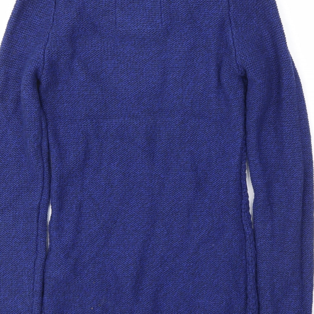LOGG Womens Blue Pullover Jumper Size XS