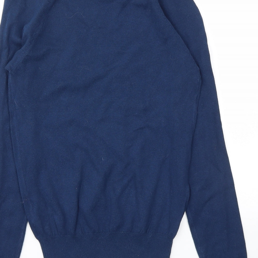 Zara Womens Blue Pullover Sweatshirt Size S
