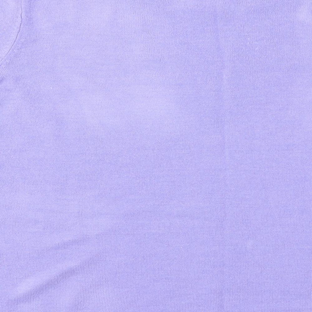 Classics Womens Purple Pullover Jumper Size M