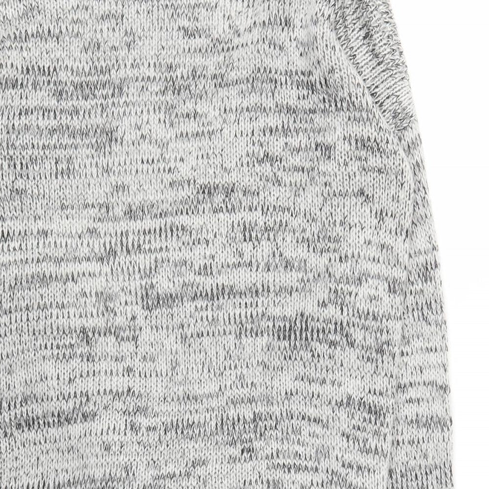 ORIGANALS Womens Grey Cardigan Jumper Size M