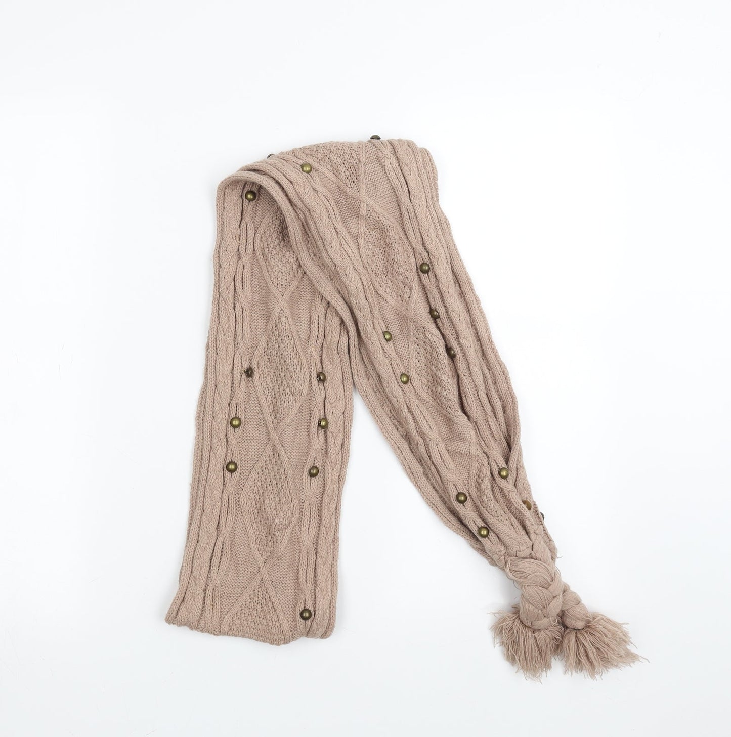 Preworn Womens Beige Scarf