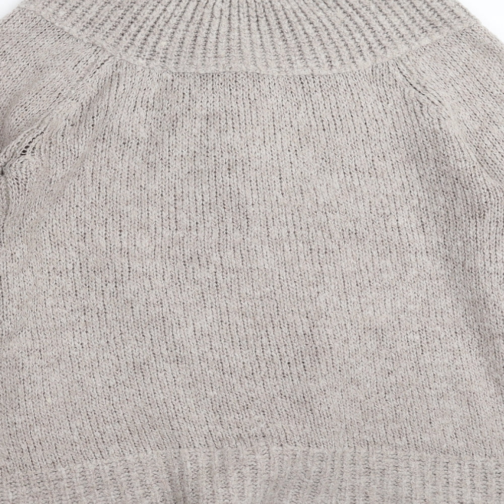 EA Womens Grey Cardigan Jumper Size S