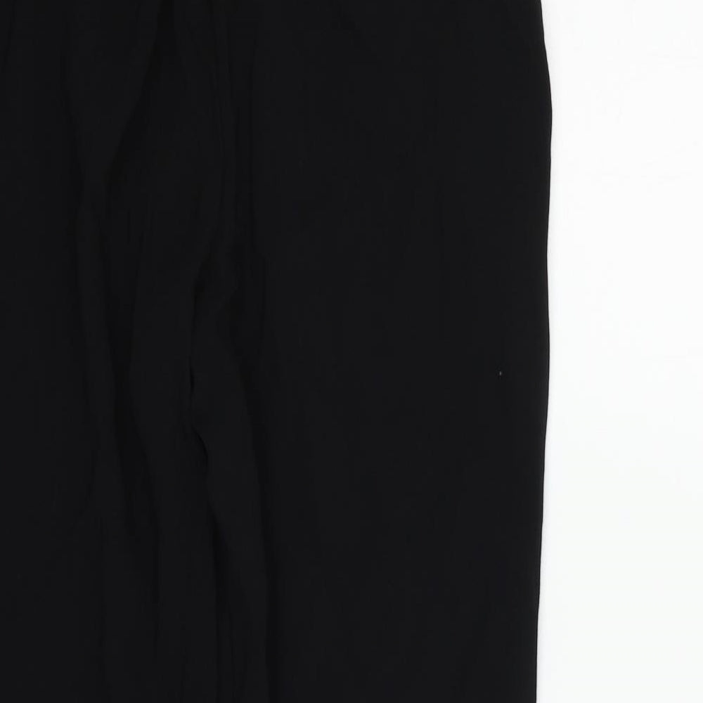 Marks and Spencer Womens Black Trousers Size 8 L23 in