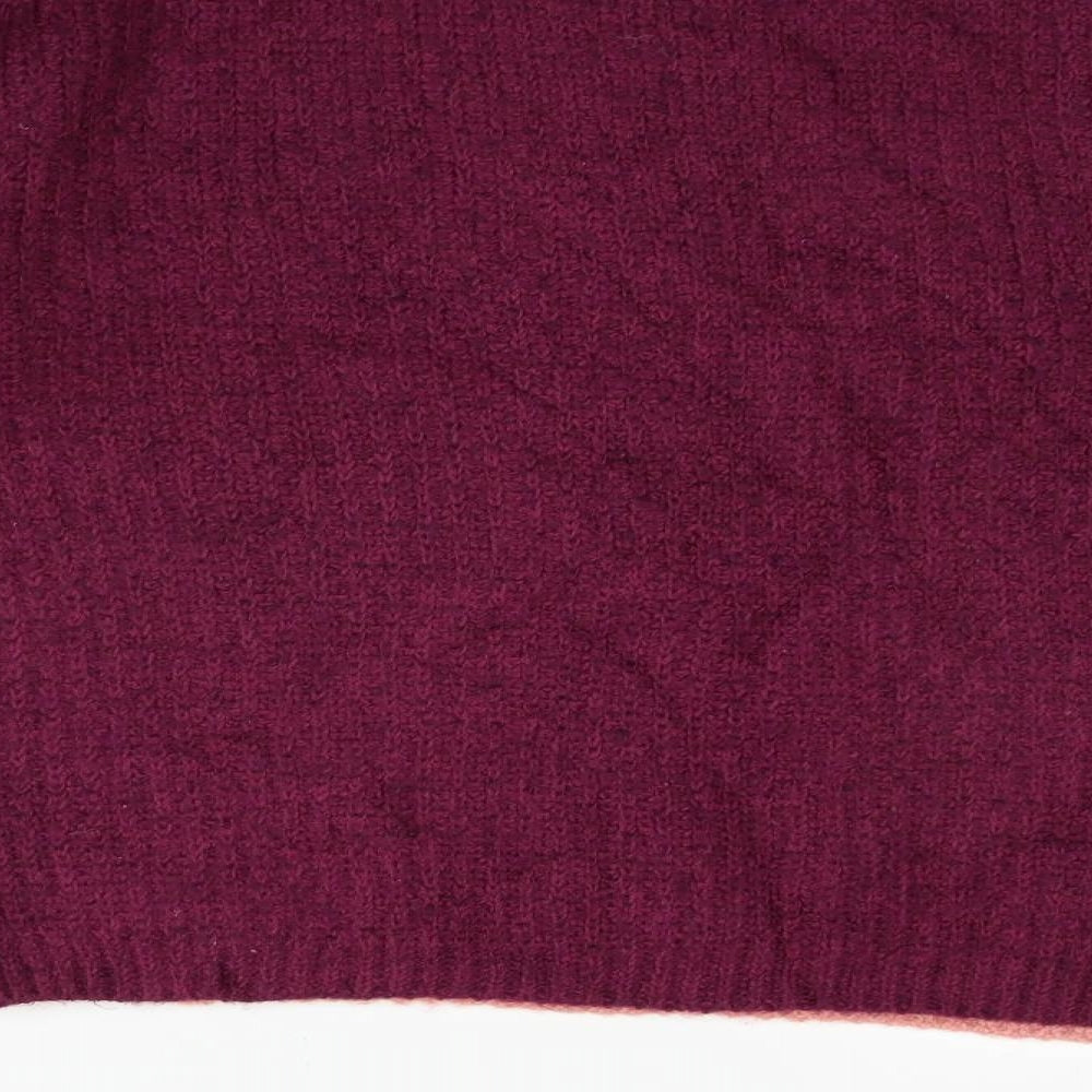 Roman Womens Purple Pullover Jumper Size M