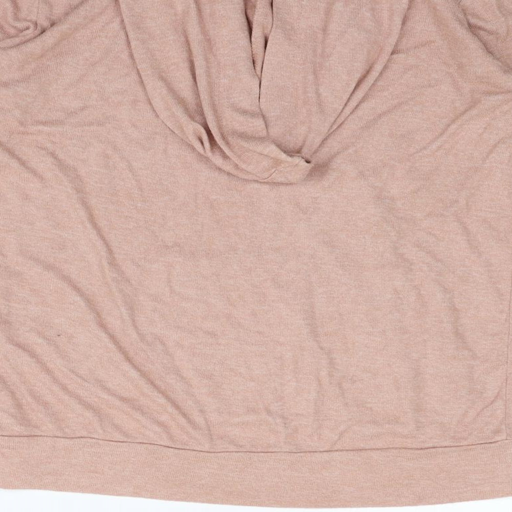 Atmosphere Womens Pink Pullover Jumper Size 8 - Ripped Hem