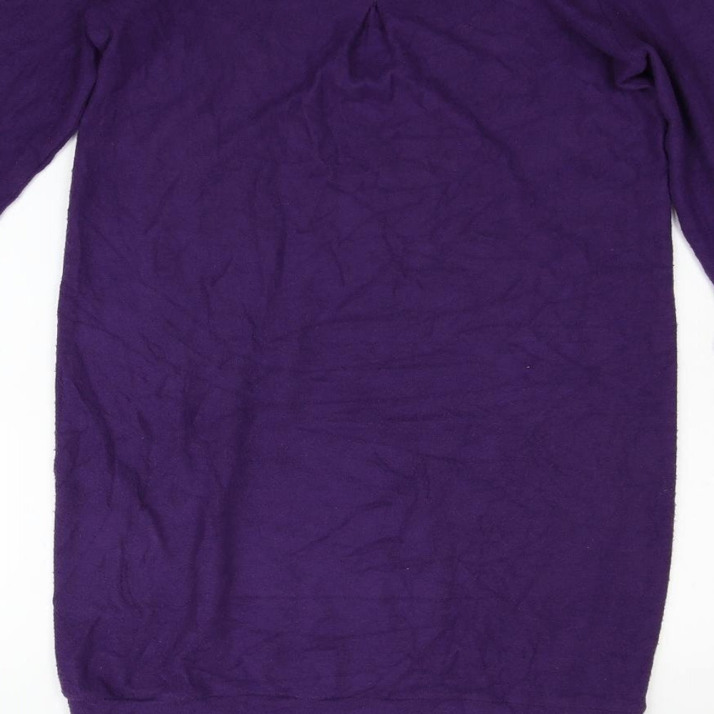 NEXT Womens Purple Jumper Dress Size 8