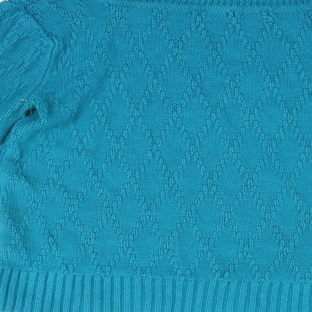 Preworn Womens Blue Pullover Jumper Size S