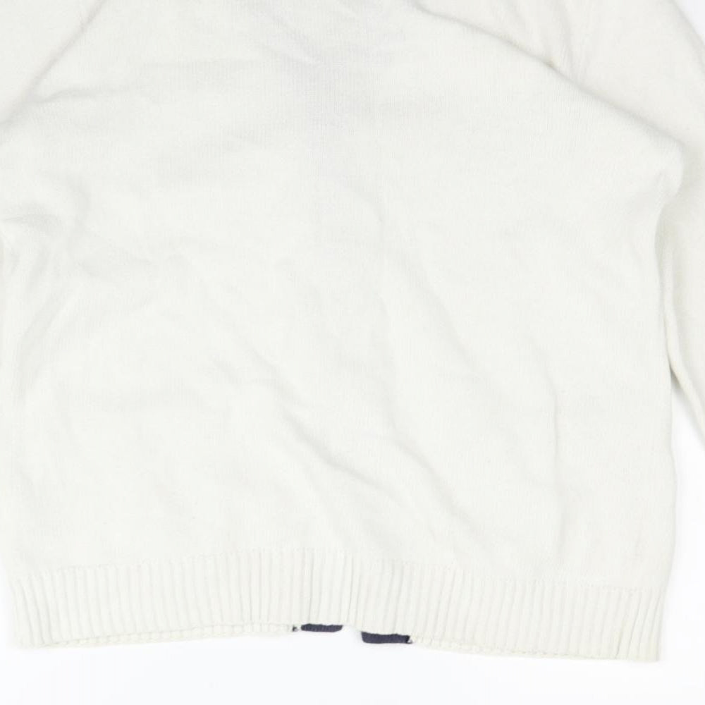 H&M Womens Beige Cardigan Jumper Size M