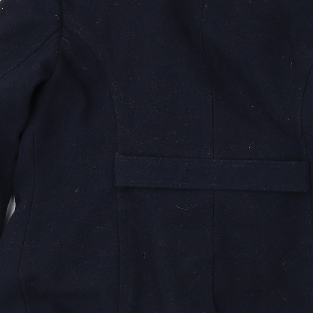 VERO MODA Womens Blue Jacket Coat Size S