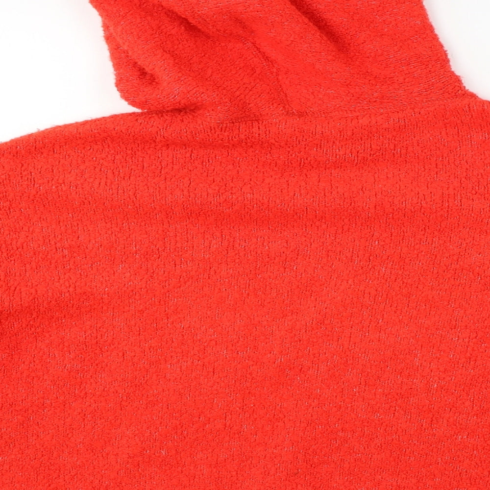 Marks & Spencer Womens Red Pullover Hoodie Size M