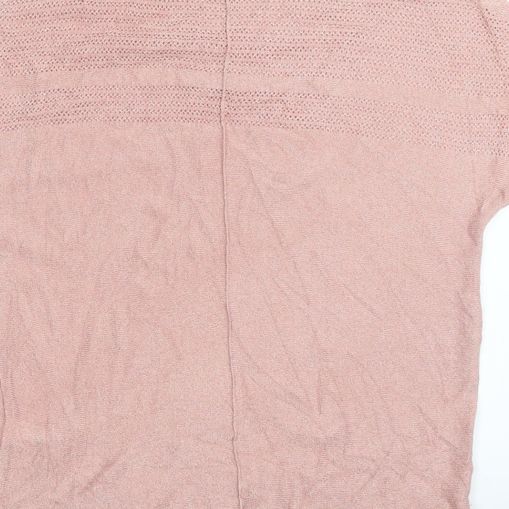 NEXT Womens Pink Basic T-Shirt Size XS