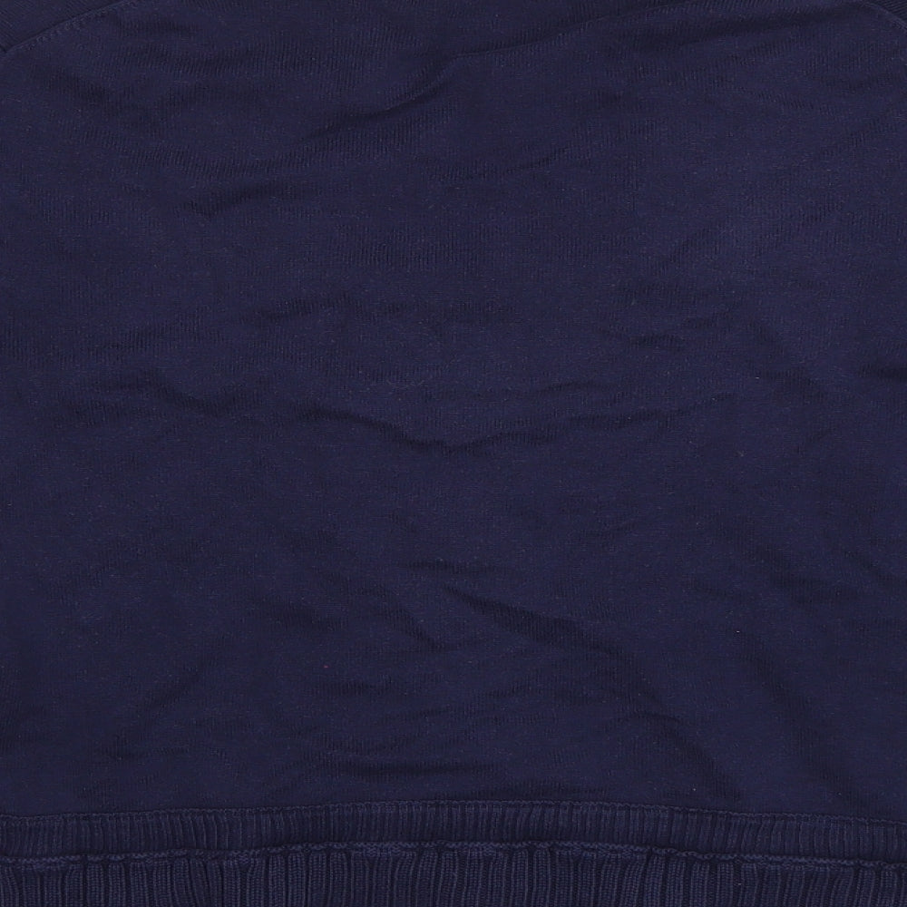 MNG Womens Blue Cardigan Jumper Size L