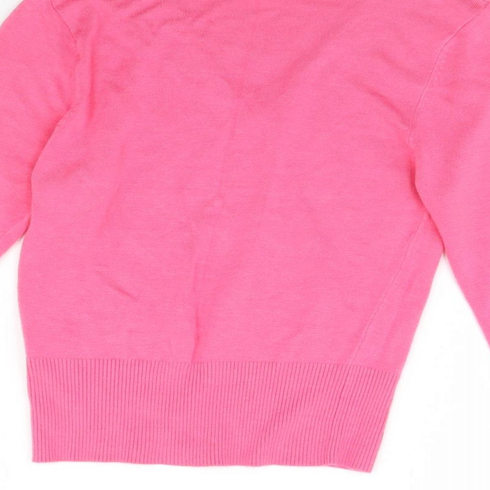 Mixin Womens Pink Pullover Jumper Size M