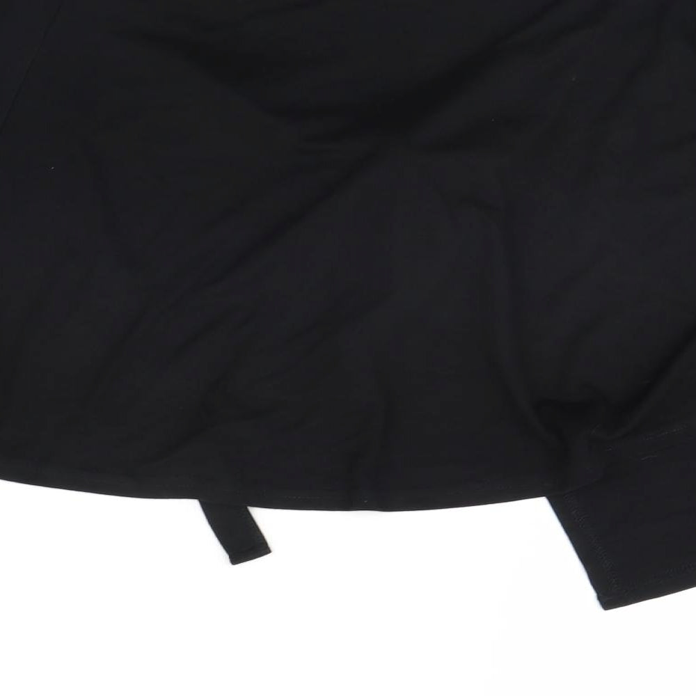 Warehouse Womens Black Jacket Poncho Size 10