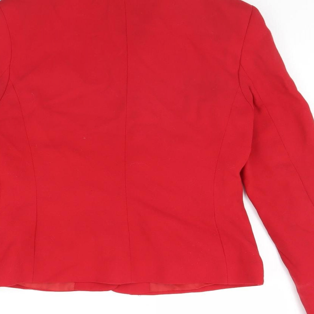 NEXT Womens Red Jacket Size 10