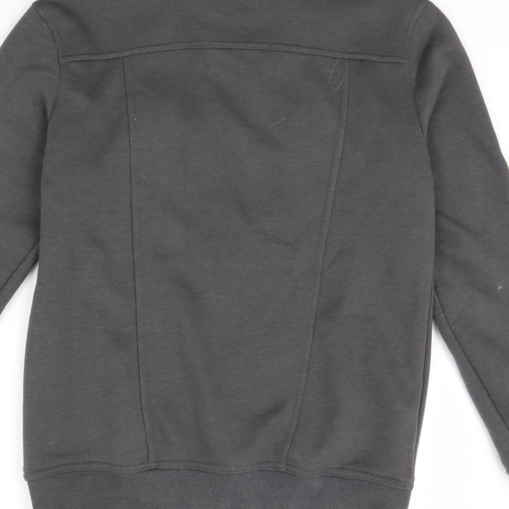 dablju Womens Grey Jacket Size M