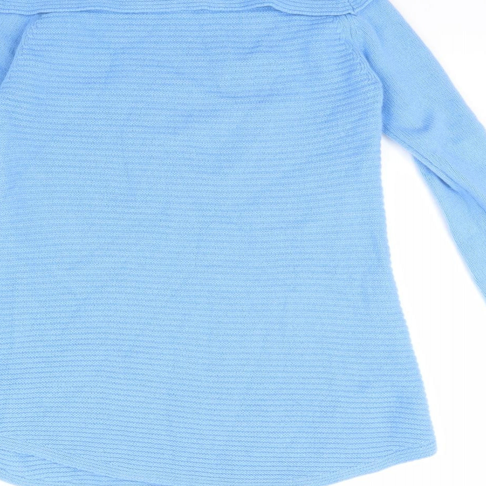 m&s Womens Blue Pullover Jumper Size 6