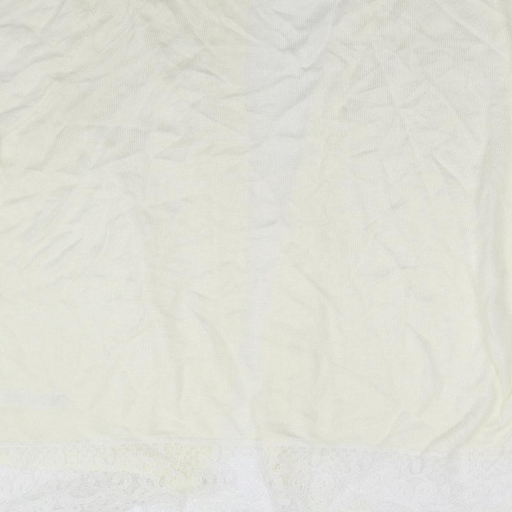 George Womens Ivory Cardigan Jumper Size 10